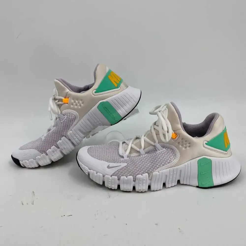 Nike White Green Metcon 4 Sneakers | Size 11.5